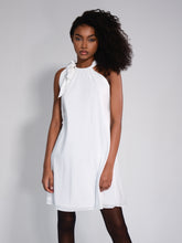 carregar imagem no visualizador da galeria, vestido chocker branco high-high