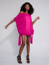 carregar imagem no visualizador da galeria, vestido freedom fúcsia high-high