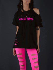 legging pink punk/ high-high