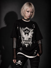 carregar imagem no visualizador da galeria, fashion top goths 3em 1 (preta) high-high