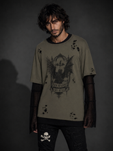 carregar imagem no visualizador da galeria, fashion top goths 3em 1 (militar) high-high