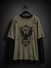carregar imagem no visualizador da galeria, fashion top goths 3em 1 (militar) high-high