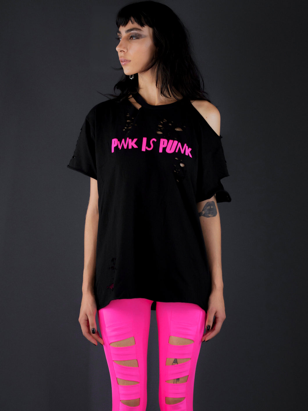 legging pink punk/ high-high