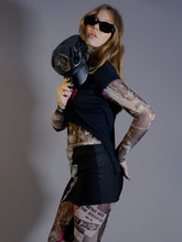 carregar imagem no visualizador da galeria, fashion top cropped punks not dead high-high