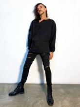 carregar imagem no visualizador da galeria, moletom storm high-high (preto)