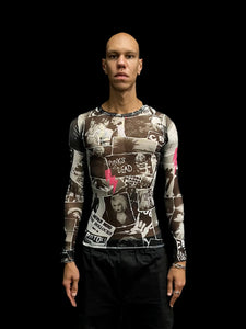 fashion top 2nd skin high-high