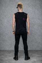 carregar imagem no visualizador da galeria, regata punks high-high preta