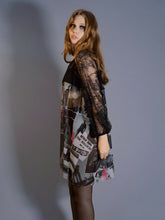 carregar imagem no visualizador da galeria, vestido chantilly high-high