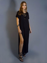 carregar imagem no visualizador da galeria, vestido universo preto high-high